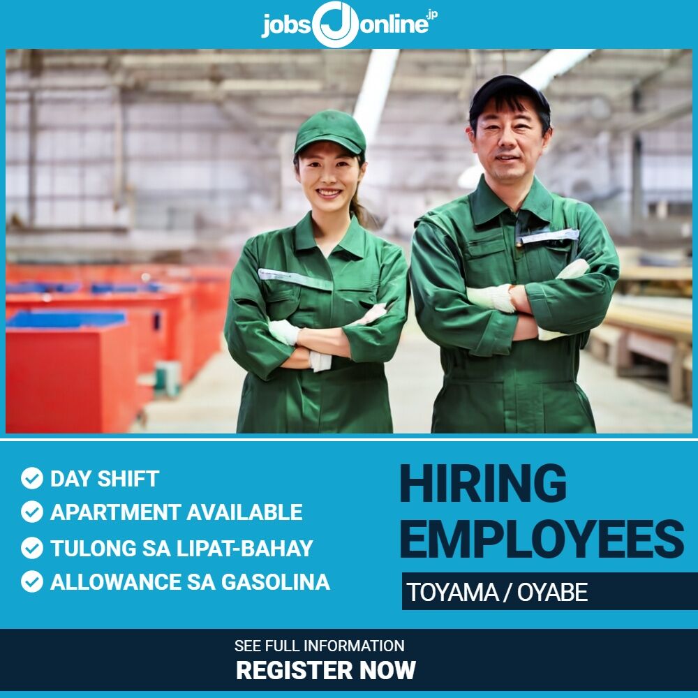 Toyama: Hiring sa Oyabe-shi