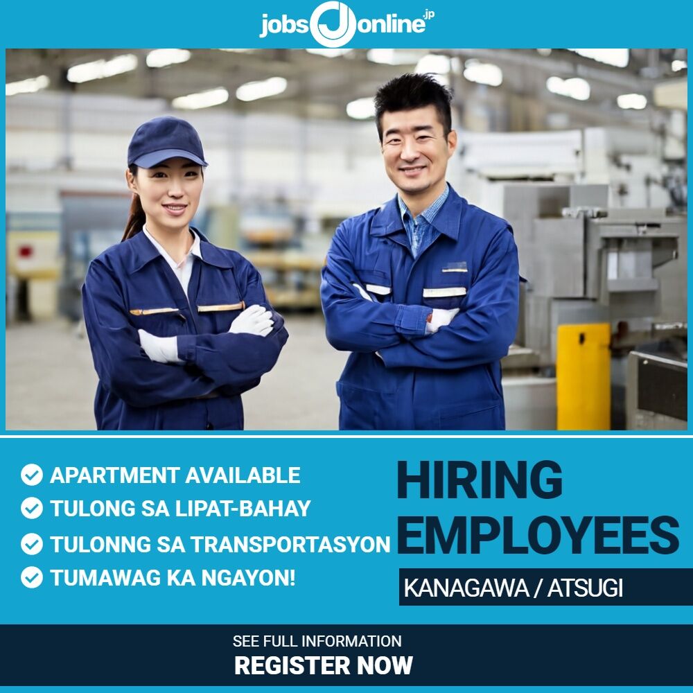 Kanagawa: Job hiring sa Atsugi