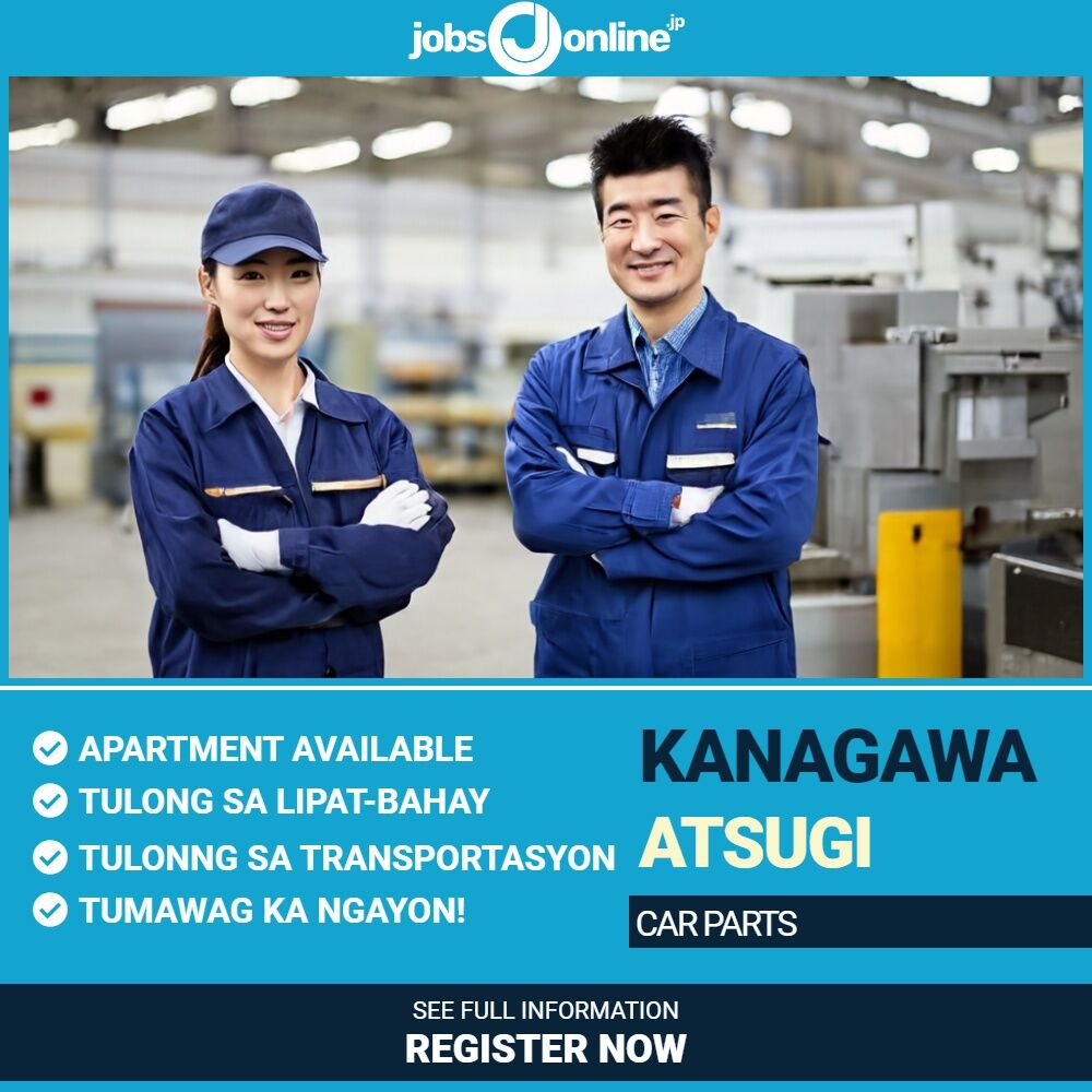 Kanagawa: Job hiring sa Atsugi