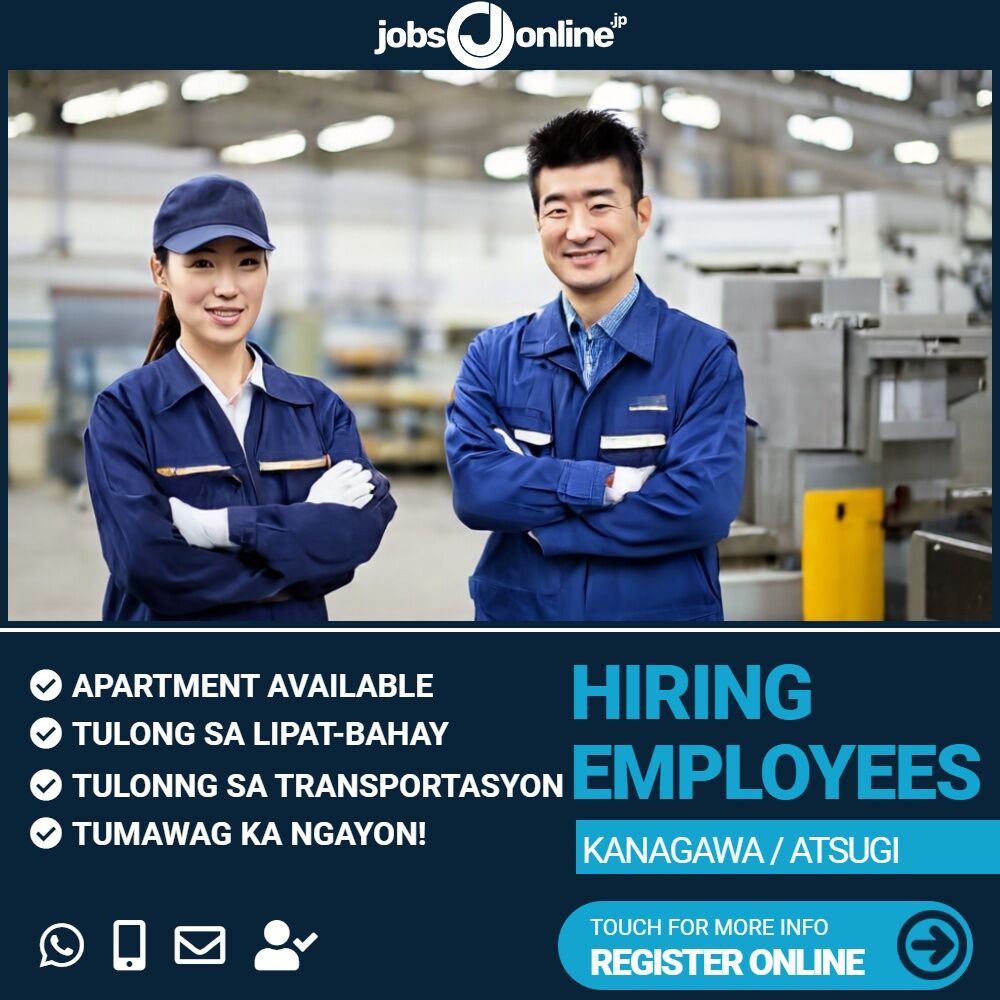 Kanagawa: Job hiring sa Atsugi