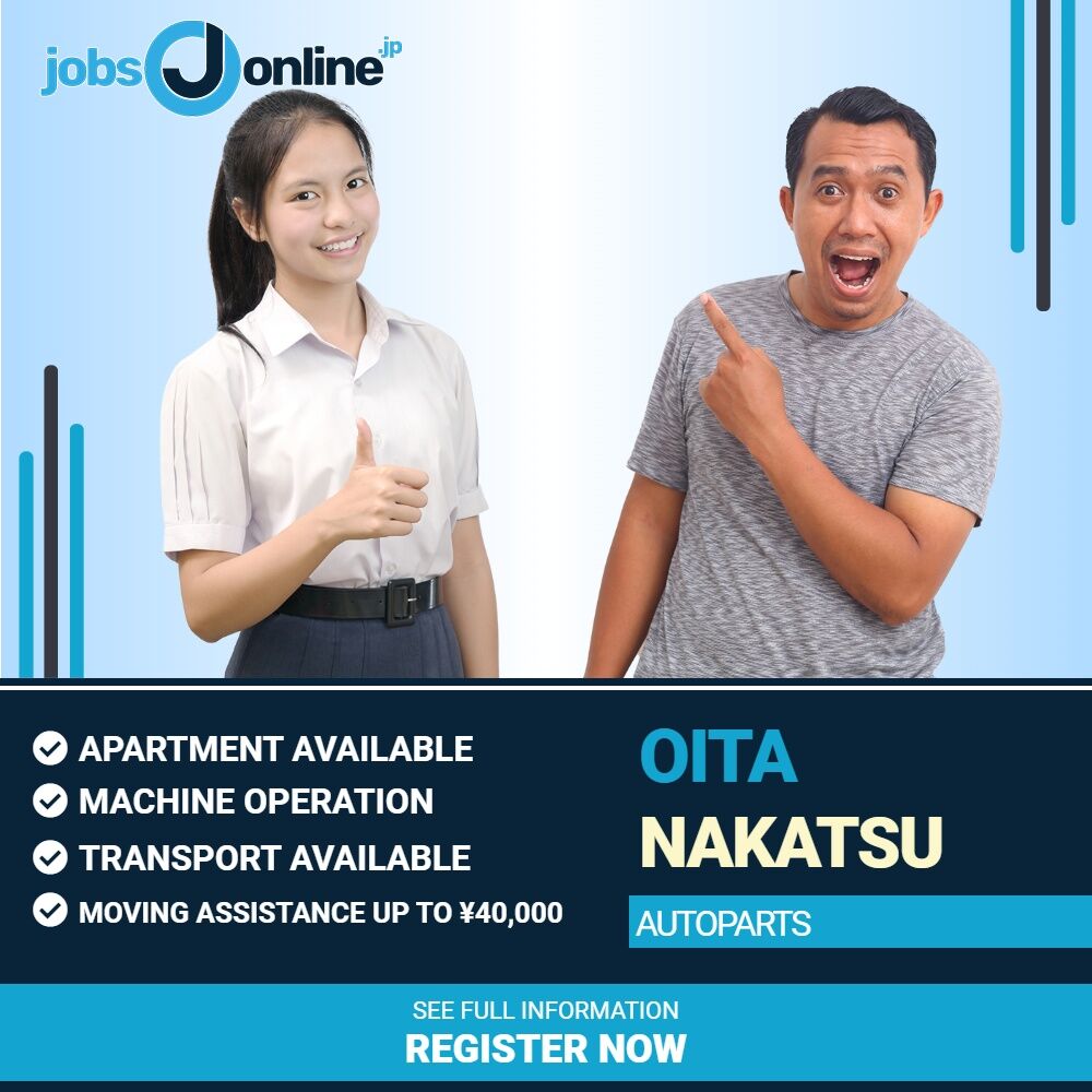 Autoparts factory hiring in Oita-ken Nakatsu-shi