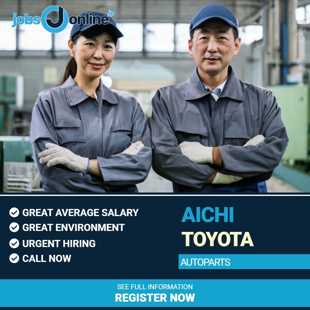 Aichi: autoparts factory hiring in Toyota-shi