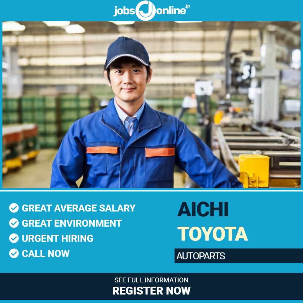 Aichi: autoparts factory hiring in Toyota-shi