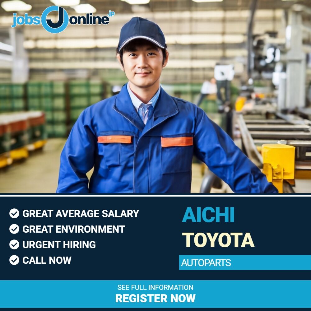 Aichi: autoparts factory hiring in Toyota-shi