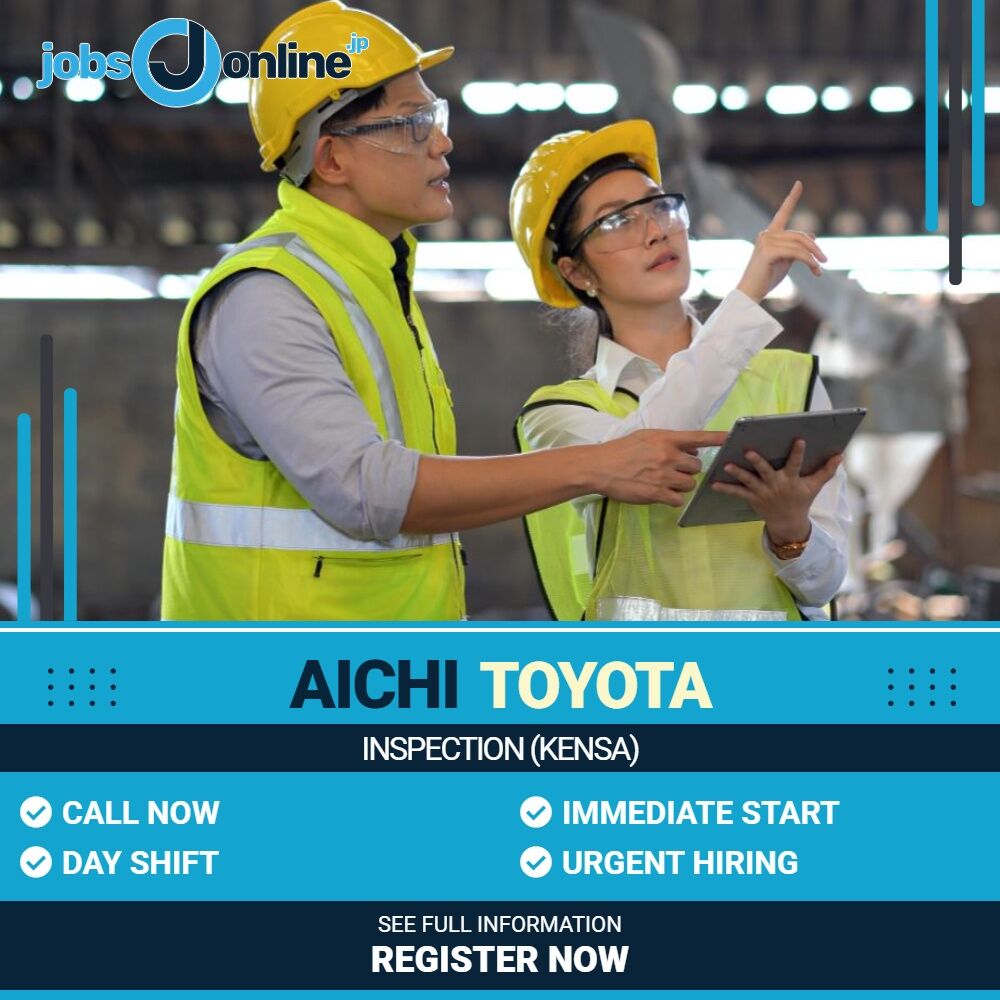 Aichi: Assembly and inspection of fuel cell products in Toyota